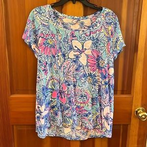 Lilly Pulitzer Etta top size XL